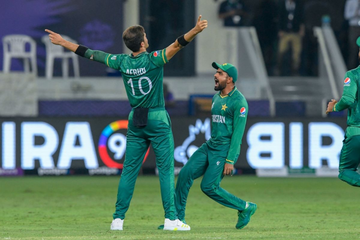 Shaheen Shah Afridi knocked over both India's openers cheaply, India vs Pakistan, Men's T20 World Cup 2021, Super 12s, Dubai, October 24, 2021