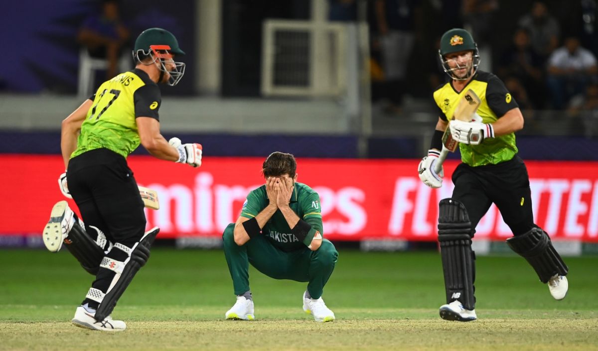 Marcus Stoinis and Matthew Wade were involved in a half-century stand, Australia vs Pakistan, T20 World Cup, 2nd semi-final, Dubai, November 11, 20211