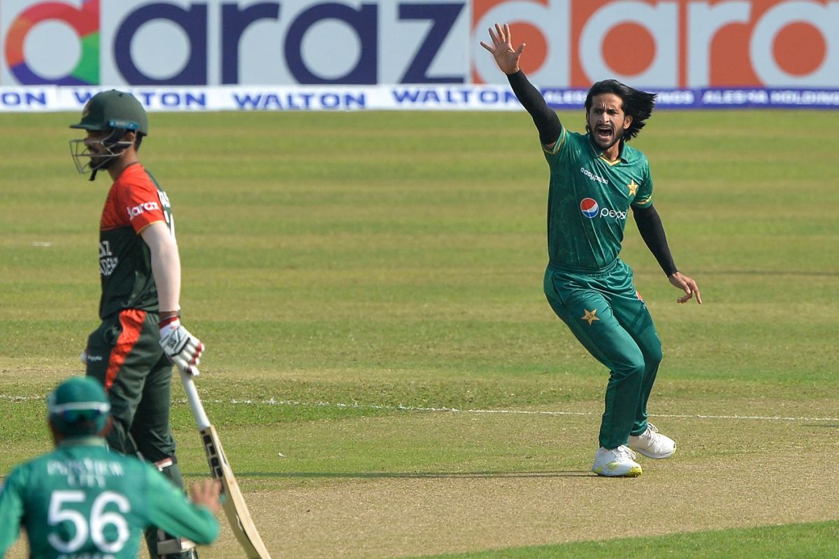 Hasan Ali picked up three wickets for 22 runs, Bangladesh vs Pakistan, 1st T20I, Dhaka, November 19, 2021