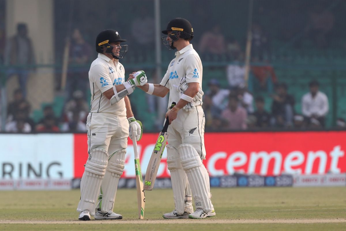 Tom Latham and Will Young had a century opening partnership, India vs New Zealand, 1st Test, Kanpur, 2nd day, November 26, 2021