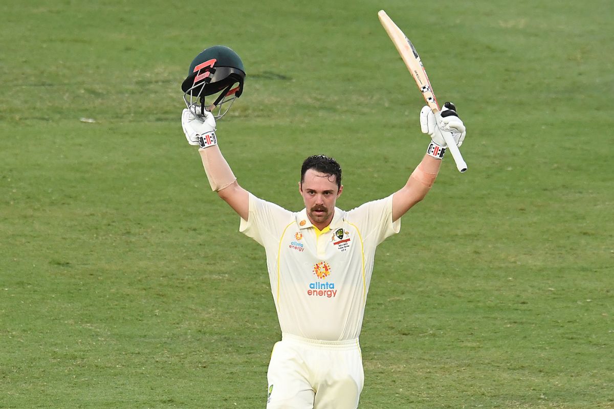 Virat Kohli - Travis Head celebrates reaching his century, Australia vs England, The Ashes, 1st Test, 2nd day, Brisbane, December 9, 2021