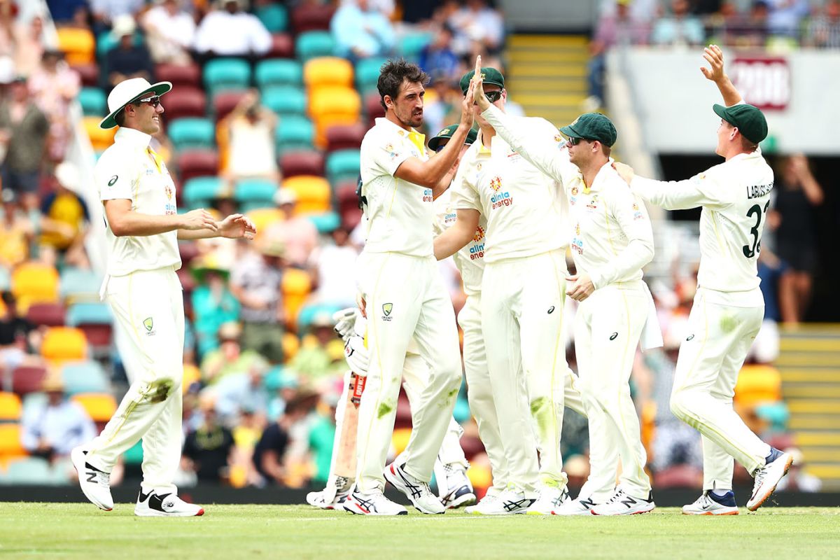 Mitchell Starc had Haseeb Hameed caught behind, Australia vs England, The Ashes, 1st Test, 3rd day, Brisbane, December 10, 2021