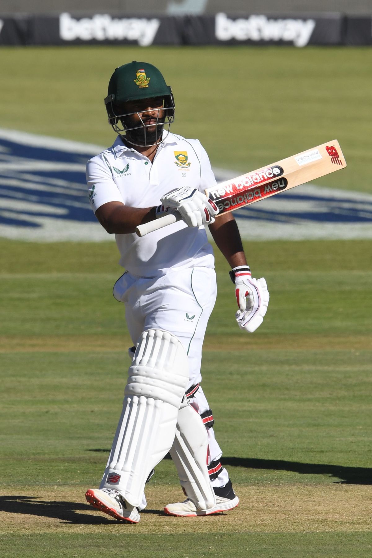 Temba Bavuma celebrates his fifty, South Africa vs India, 1st Test, Centurion, 3rd day, December 28, 2021