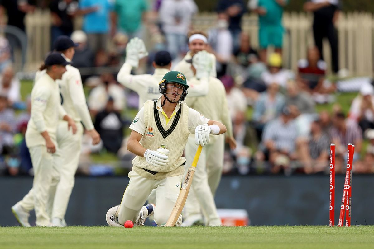 Stuart Broad bowled Marnus Labuschagne around his legs, Australia vs England, The Men's Ashes, 5th Test, 1st day, Hobart, January 14, 2021