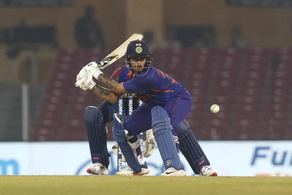 Ishan Kishan offers some innovative shots, India vs Sri Lanka, 1st T20I, Lucknow, February 24, 2022