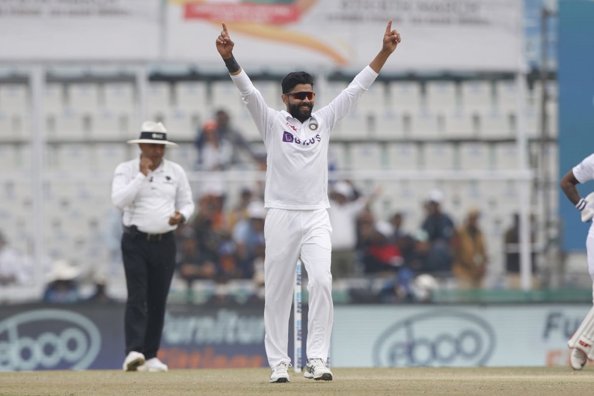 Ravindra Jadeja picked up his tenth five-wicket haul, India vs Sri Lanka, 1st Test, Mohali, 3rd day, March 6, 2022