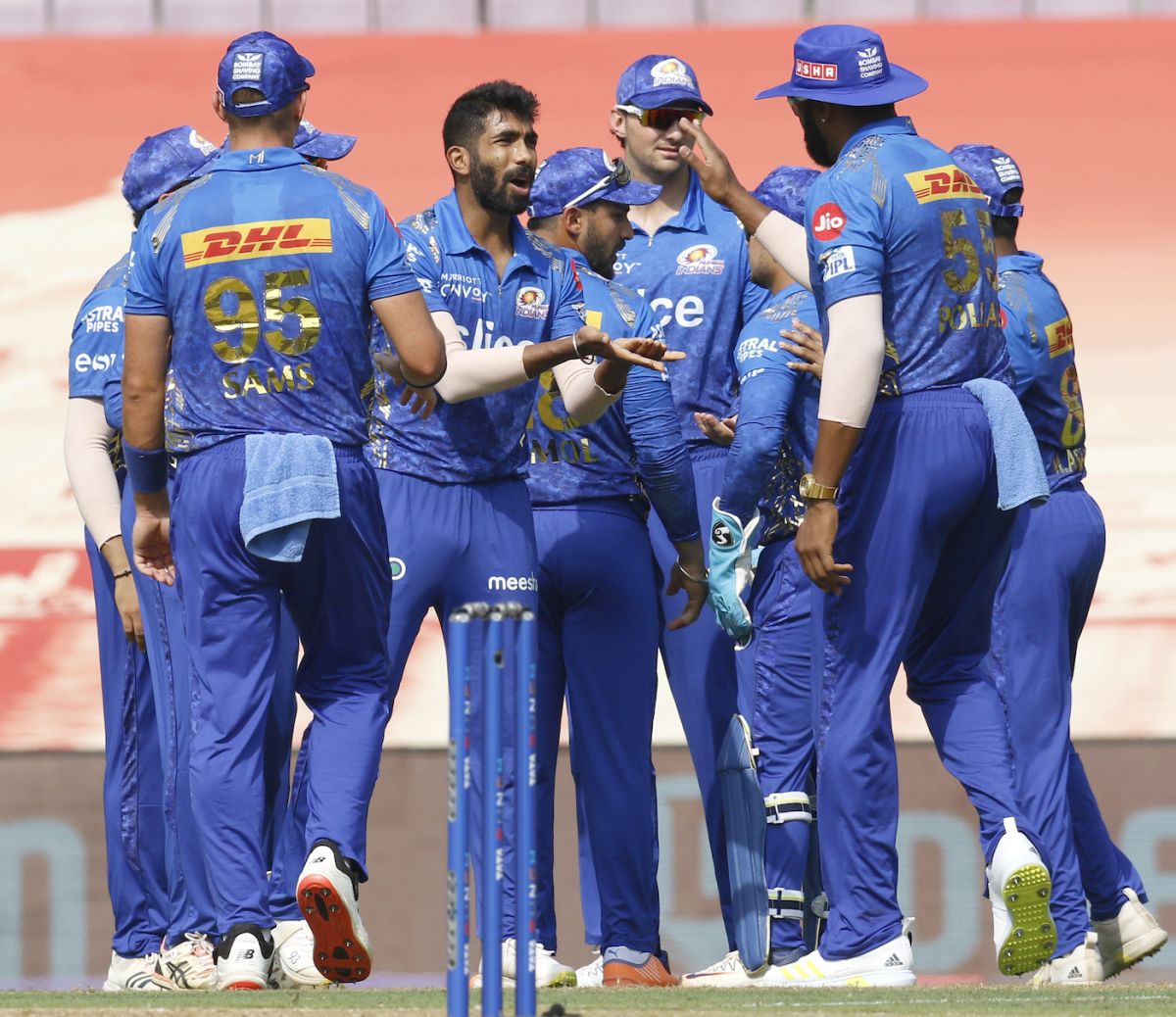 Jasprit Bumrah removed Yashasvi Jaiswal in the third over, Mumbai Indians vs Rajasthan Royals, IPL 2022, Mumbai, April 2, 2022