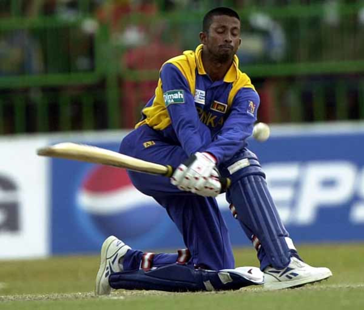 Most Hated Cricketers Russell Arnold at ICC Champions Trophy, India v Sri Lanka, Final Replay, 30th September 2002, Colombo (RPS)