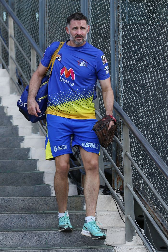 Michael Hussey tested positive
