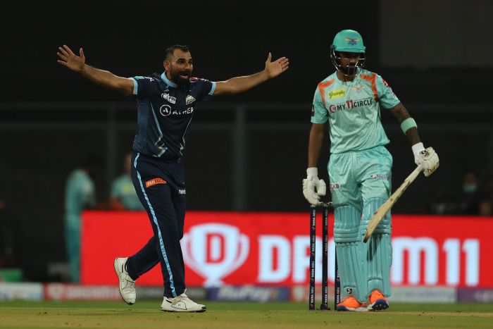 Mohammed Shami earned Gujarat Titans a wicket off the franchise's first  ball in the IPL | ESPNcricinfo.com