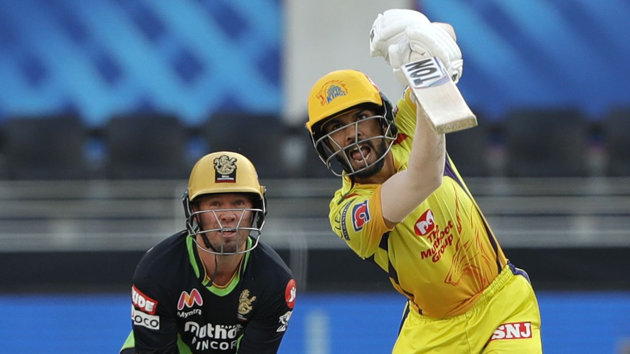 IPL 2020, RCB vs CSK - The first single, the first hit, and Ruturaj Gaikwad shows he can do it