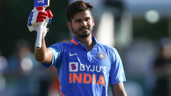 Shreyas Iyer hits maiden international century
