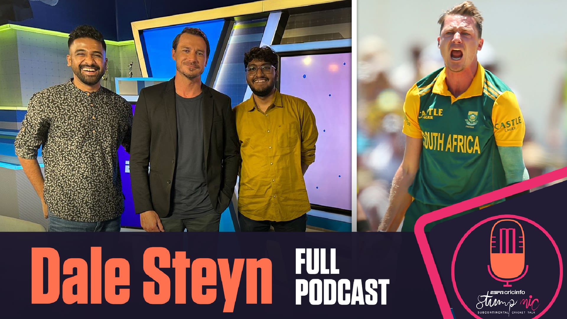 Stump Mic podcast Punkrock cricket with Dale Steyn