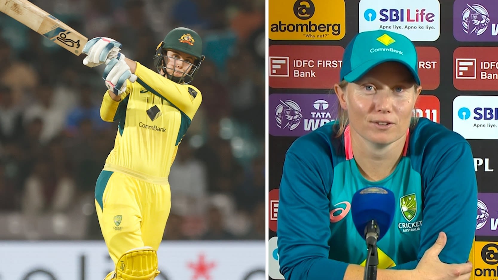 Alyssa Healy reckons Phoebe Litchfield has a really good head on her ...