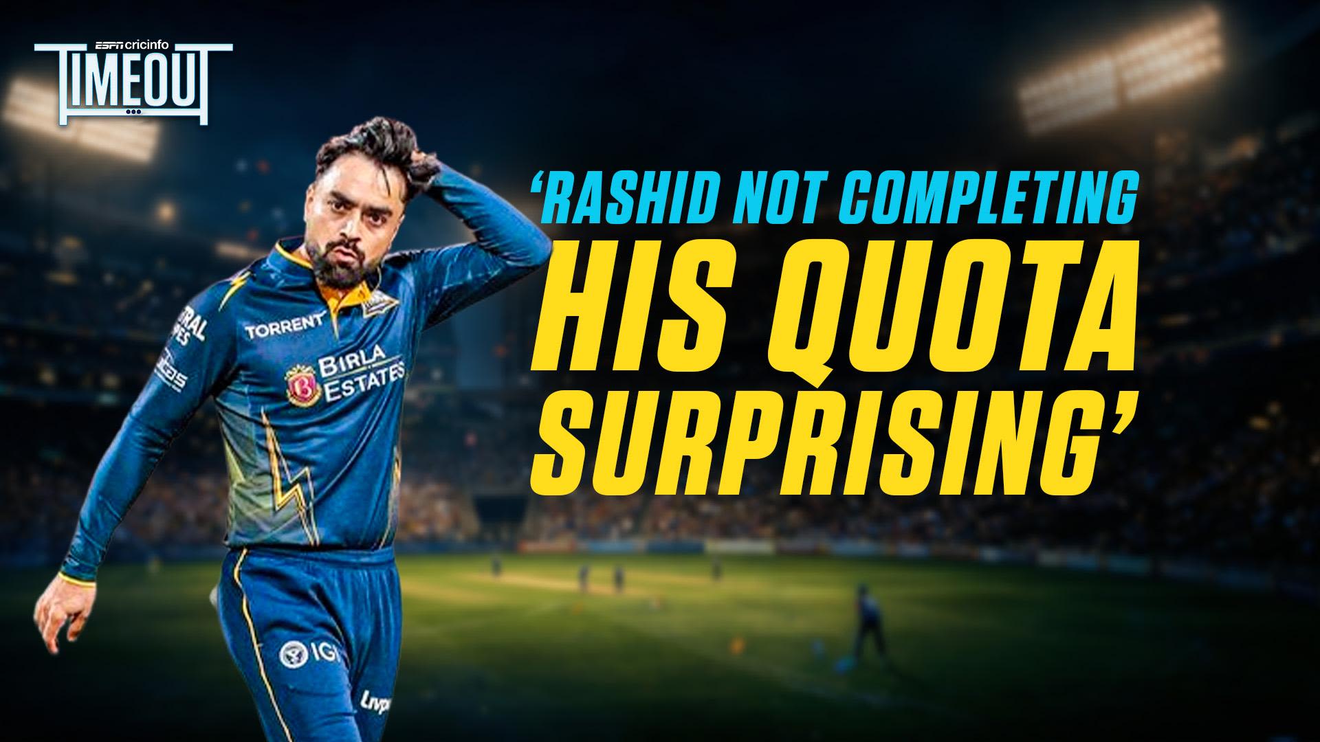 IPL 2026 - Why did Rashid Khan bowl just one over against CSK ...
