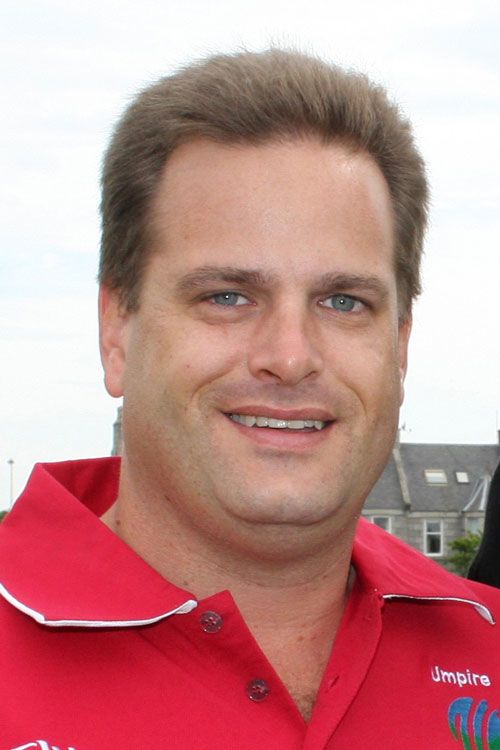 Umpire Paul Baldwin, player portrait