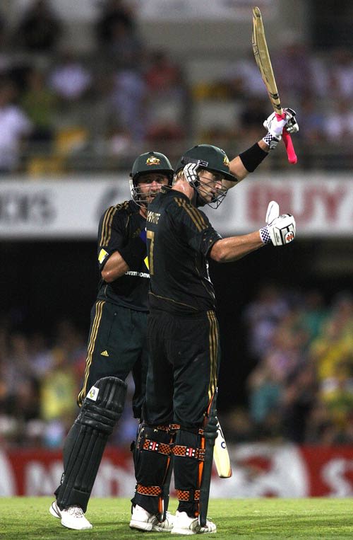 AUS vs PAK Cricket Scorecard, 1st ODI at Brisbane, January 22, 2010