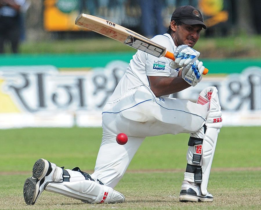 Kumar Sangakkara sweeps the ball | ESPNcricinfo.com