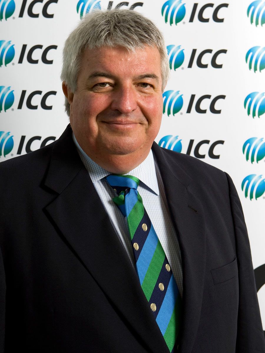 Jack Clarke, the Cricket Australia chairman, at the ICC board meeting