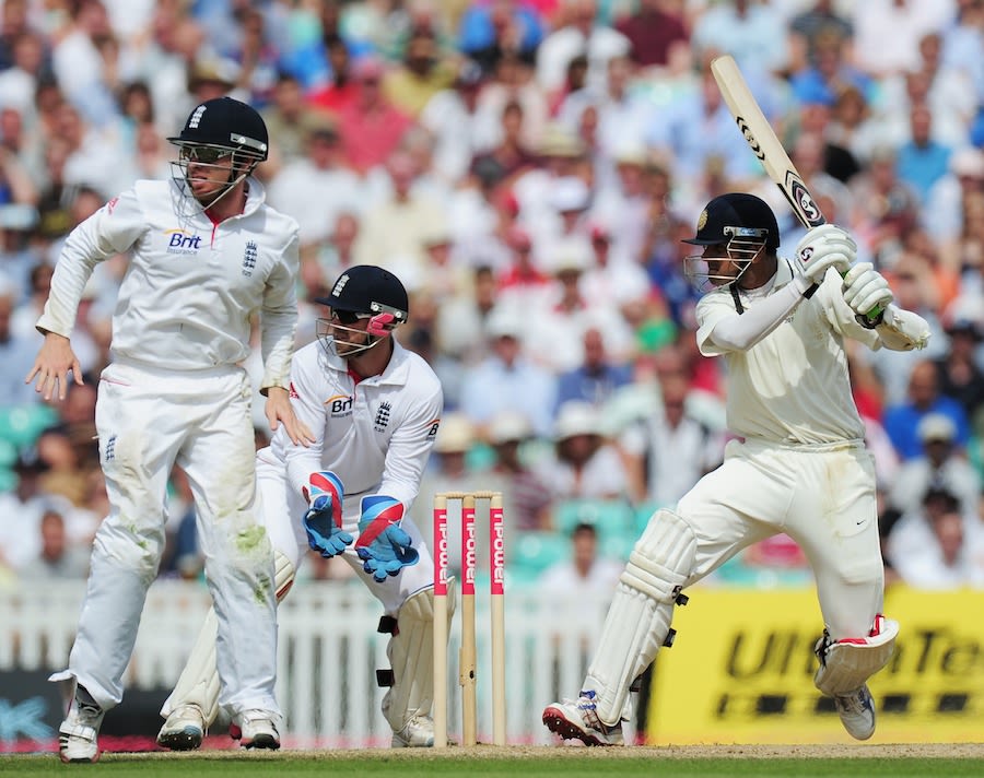 Fan Following England V India Fourth Test The Oval Fourth Day Fan Following England V India Fourth Test The Oval Fourth Day