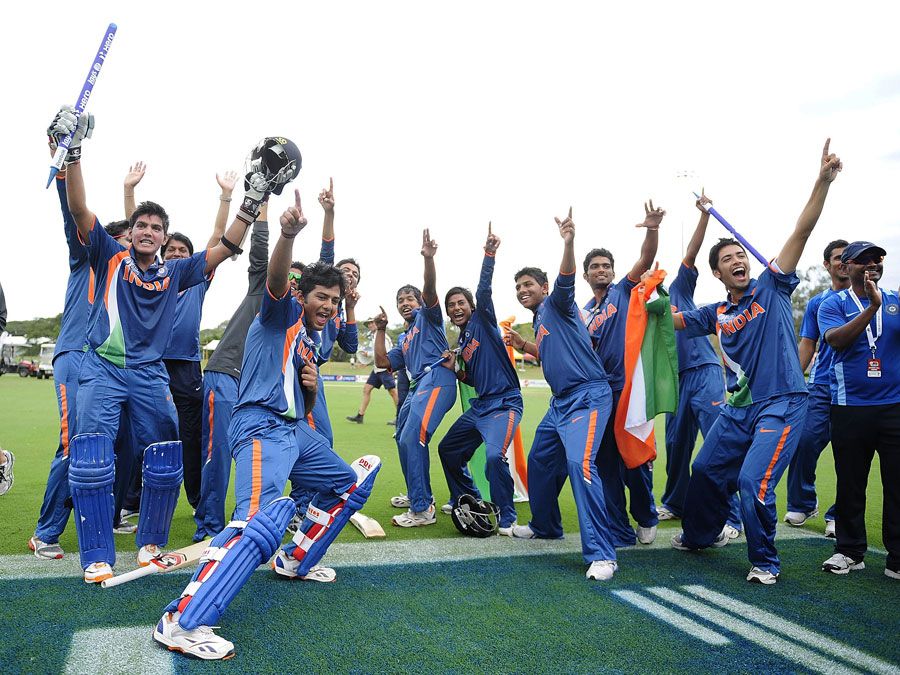 India Under 19s Celebrate Their World Cup Triumph 4657