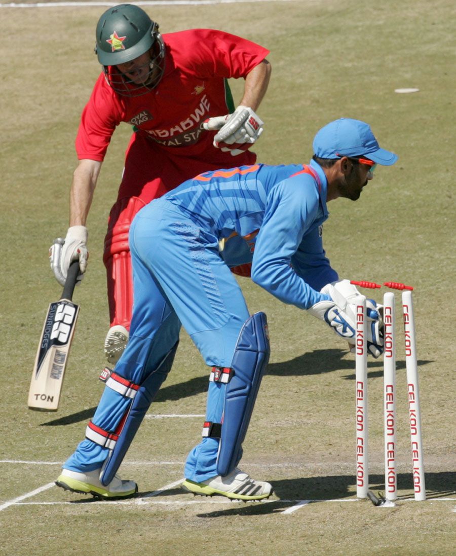 Sean Williams was run out for 45