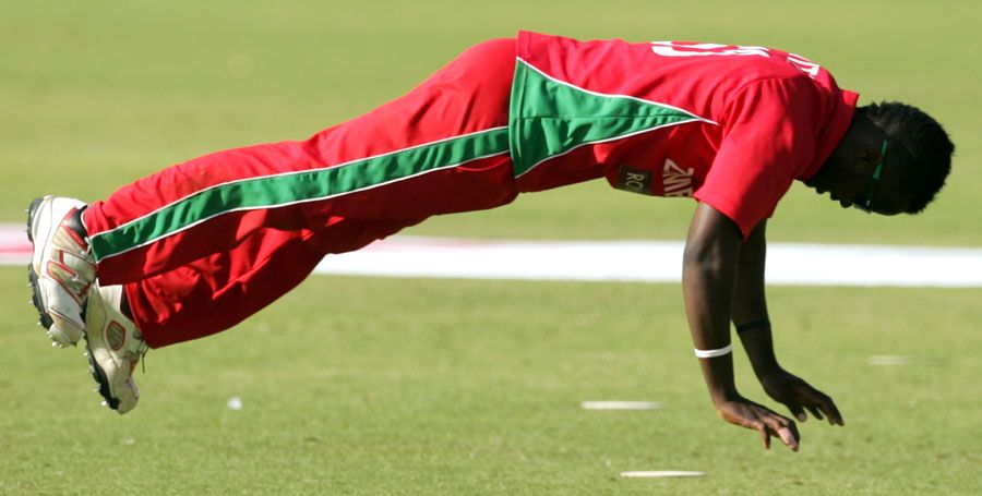 Brian Vitori Warms Up Before Bowling | ESPNcricinfo.com