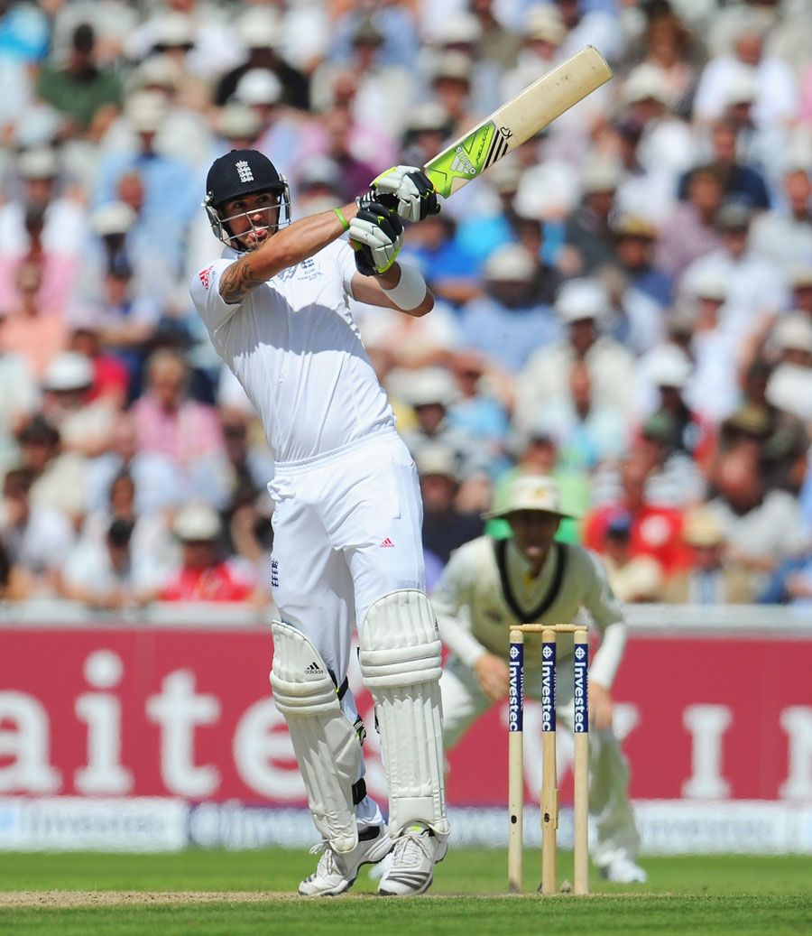 Kevin Pietersen Pulls One Through Midwicket | ESPNcricinfo.com