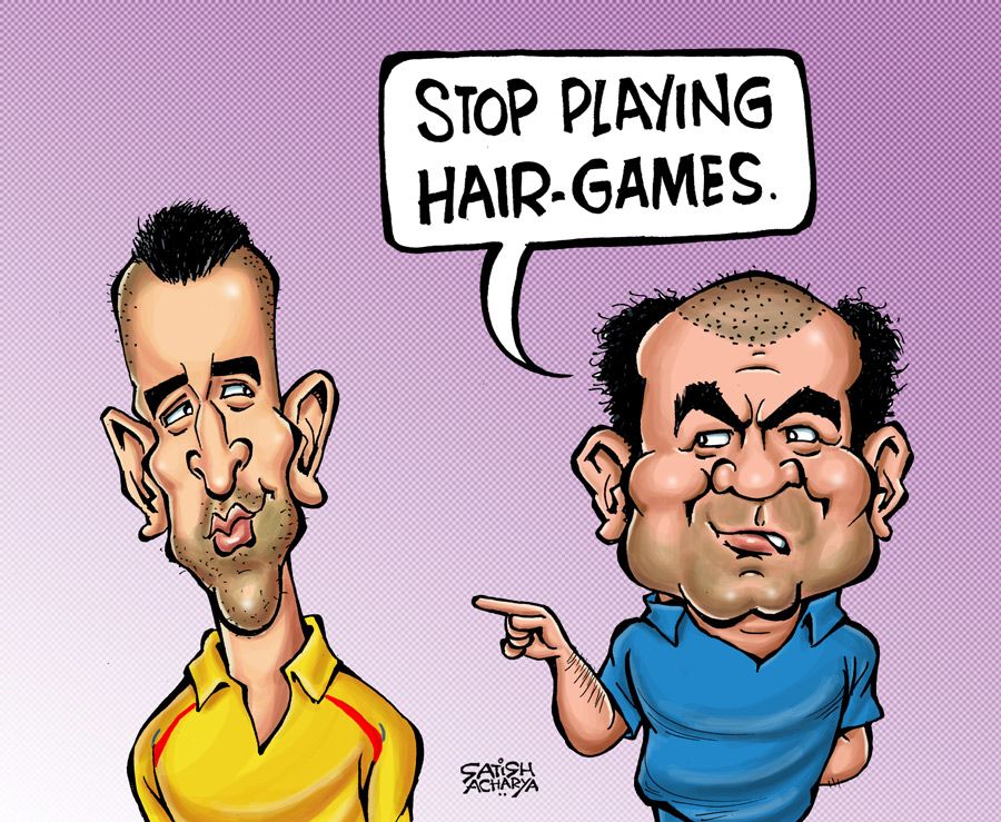 Cartoon: Hair games