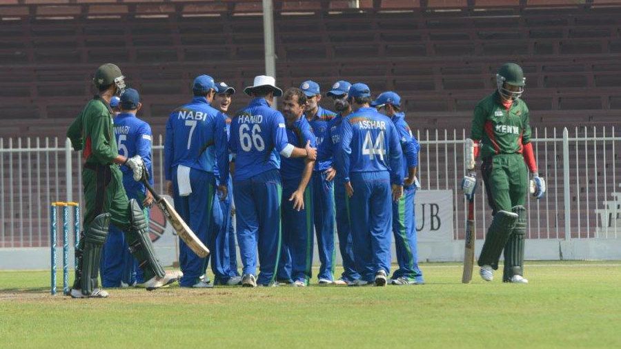 AFG vs KENYA Cricket Scorecard, 56th Match at Sharjah, October 04, 2013
