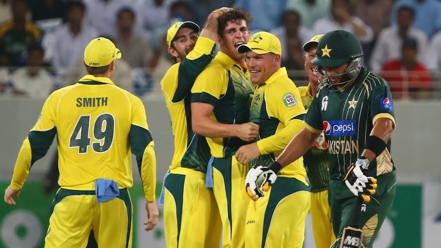 AUS vs PAK Cricket Scorecard, Only T20I at Dubai, October 05, 2014