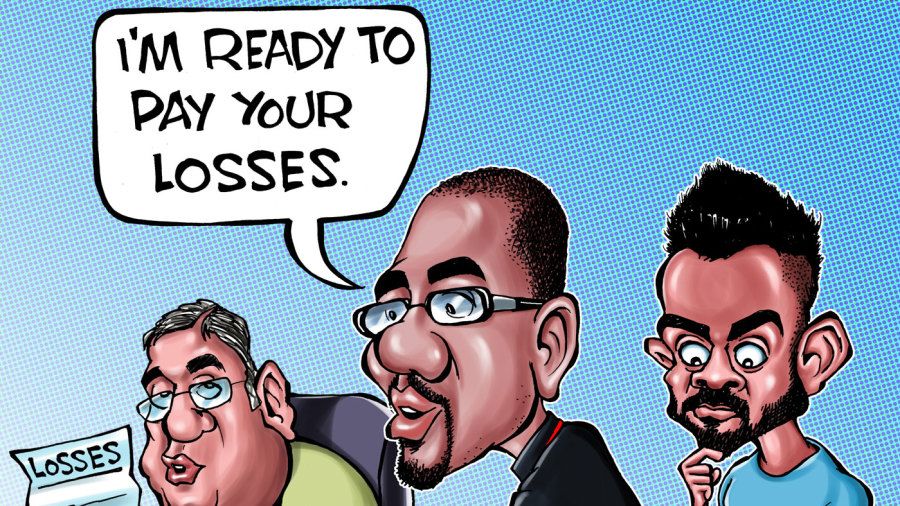 Cartoon: Covering losses | ESPNcricinfo