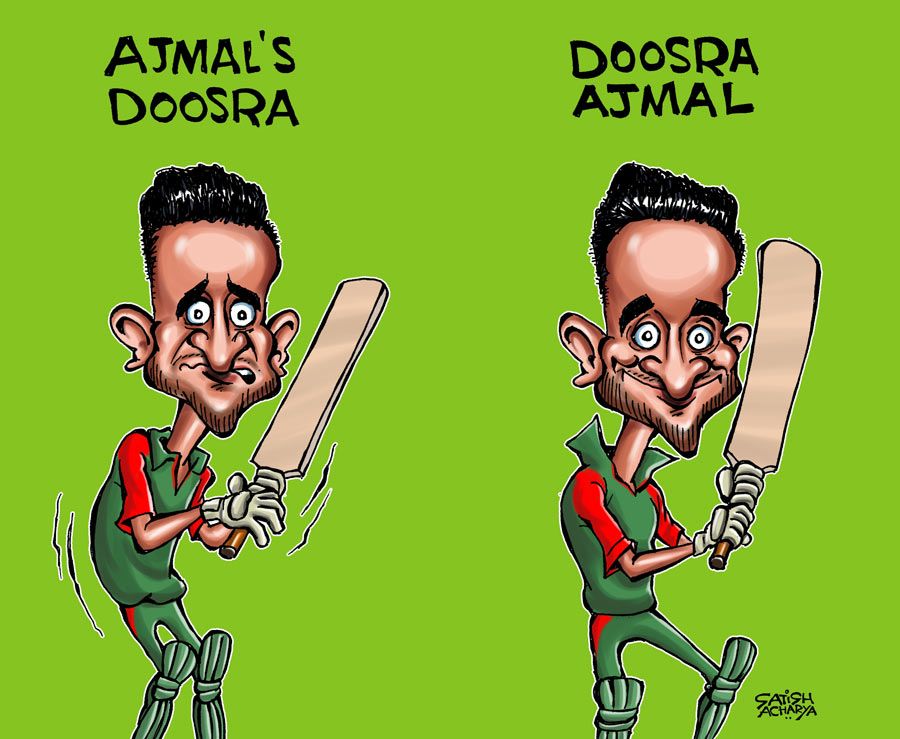 Cartoon: The other Ajmal | ESPNcricinfo