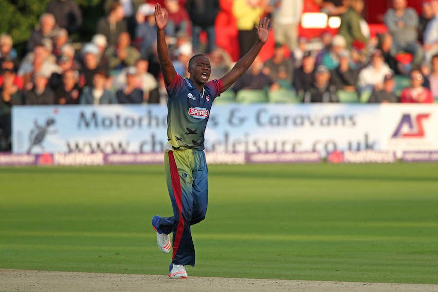 Kagiso Rabada struck twice on his Kent debut | ESPNcricinfo.com