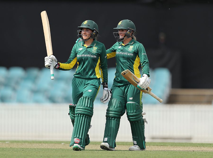 Opener Suné Luus celebrates her second ODI fifty | ESPNcricinfo.com