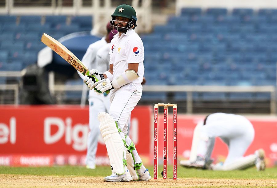 Azhar Ali fell to a loose cut shot to a wide ball | ESPNcricinfo.com