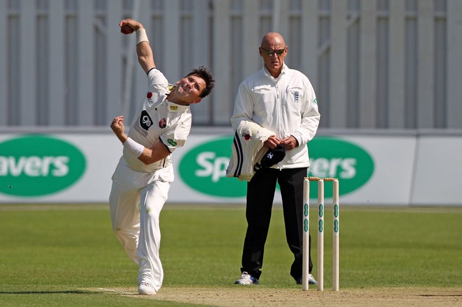 Yasir Shah bowls on his Kent debut | ESPNcricinfo.com