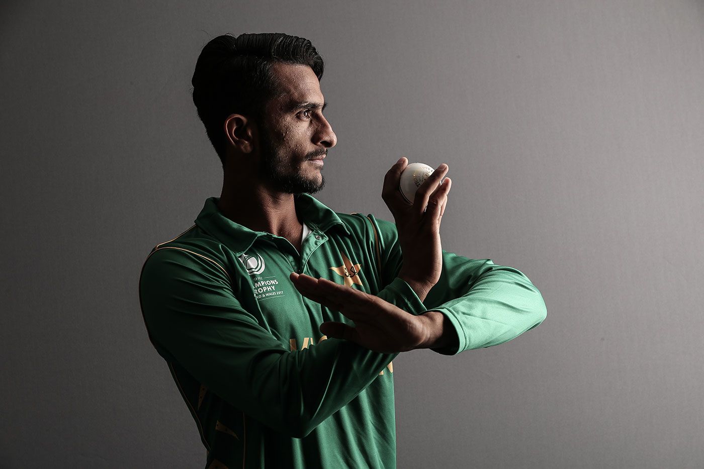 Hasan Ali poses for a photo