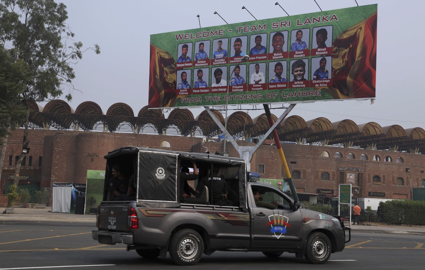 Lahore braces for Sri Lanka's visit