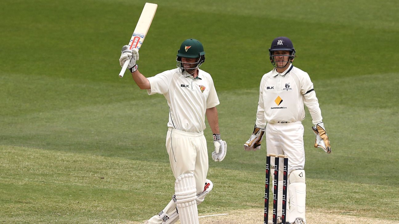 Recent Match Report Tasmania vs Victoria 7th match 2017/18