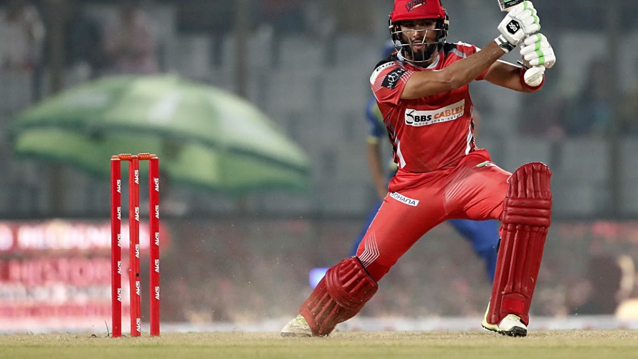 Chittagong Vikings set 167 runs target for Rangpur Riders