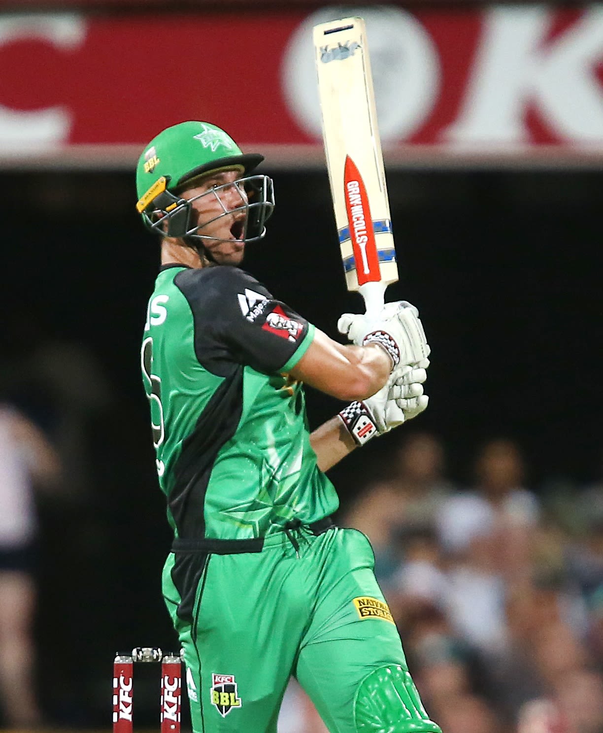 Marcus Stoinis Watches The Ball Sail Away | ESPNcricinfo.com