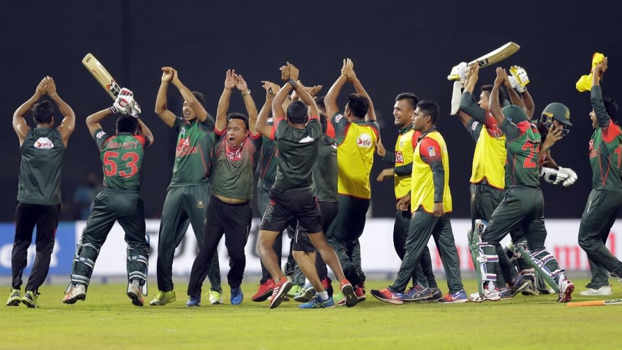 Snake halts play during Sri Lanka cricket match