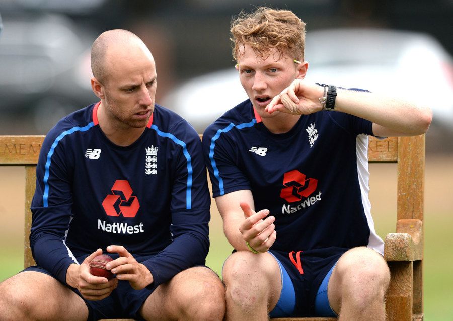 Jack Leach and Dom Bess