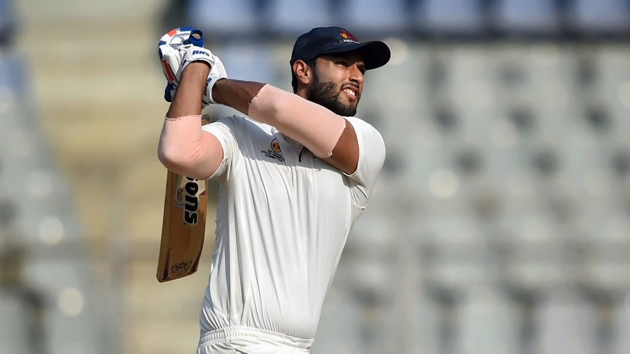 Shivam Dube tempts IPL teams with five sixes in an over | ESPNcricinfo