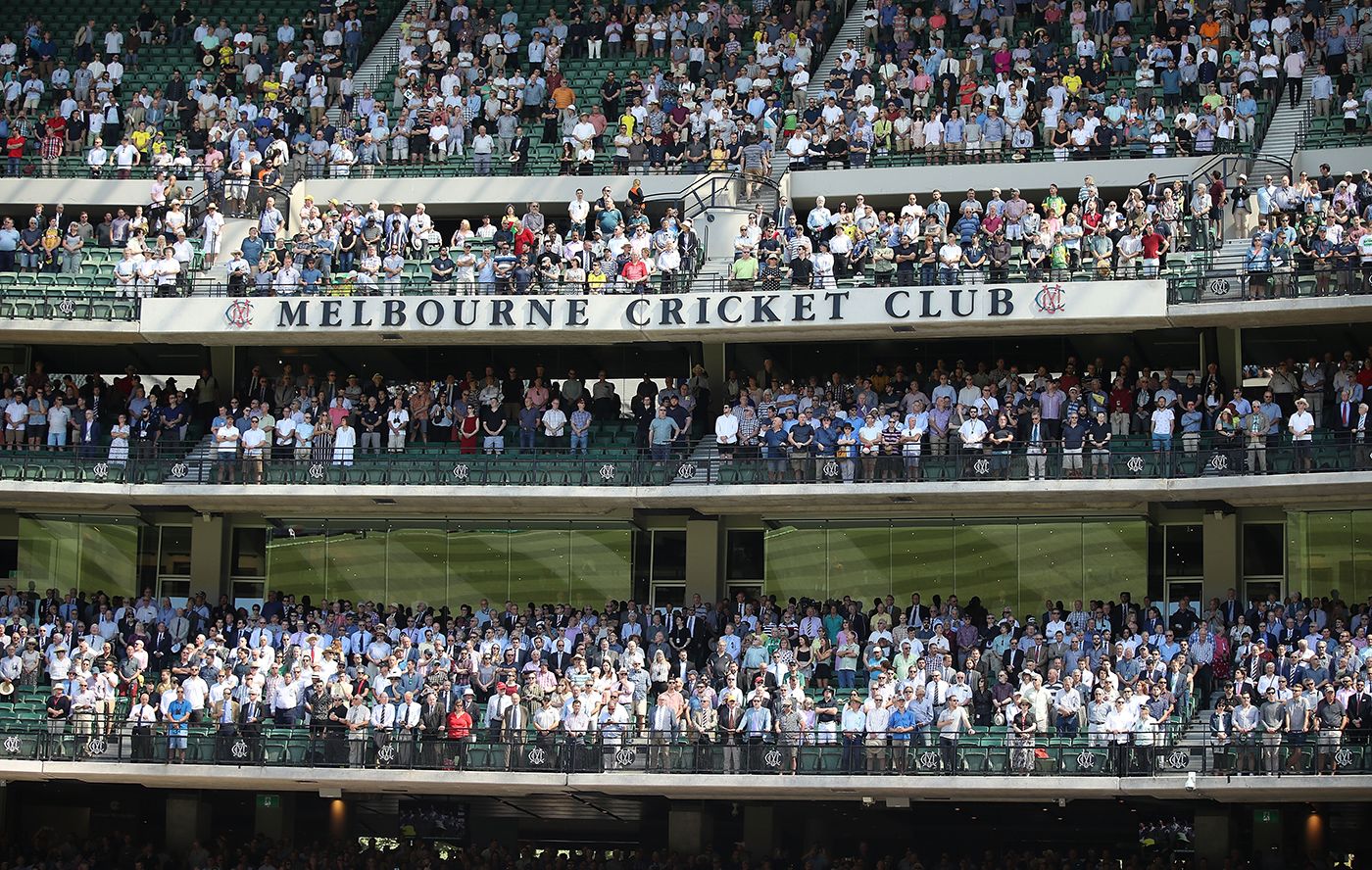 A View Of The Crowd At The MCG ESPNcricinfo