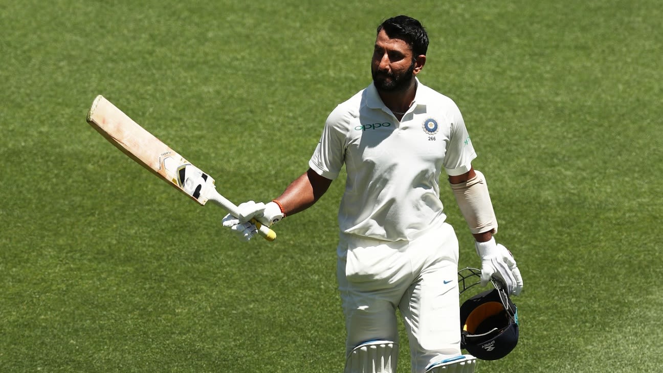 Cheteshwar Pujara joins elite list with 50th first-class ton
