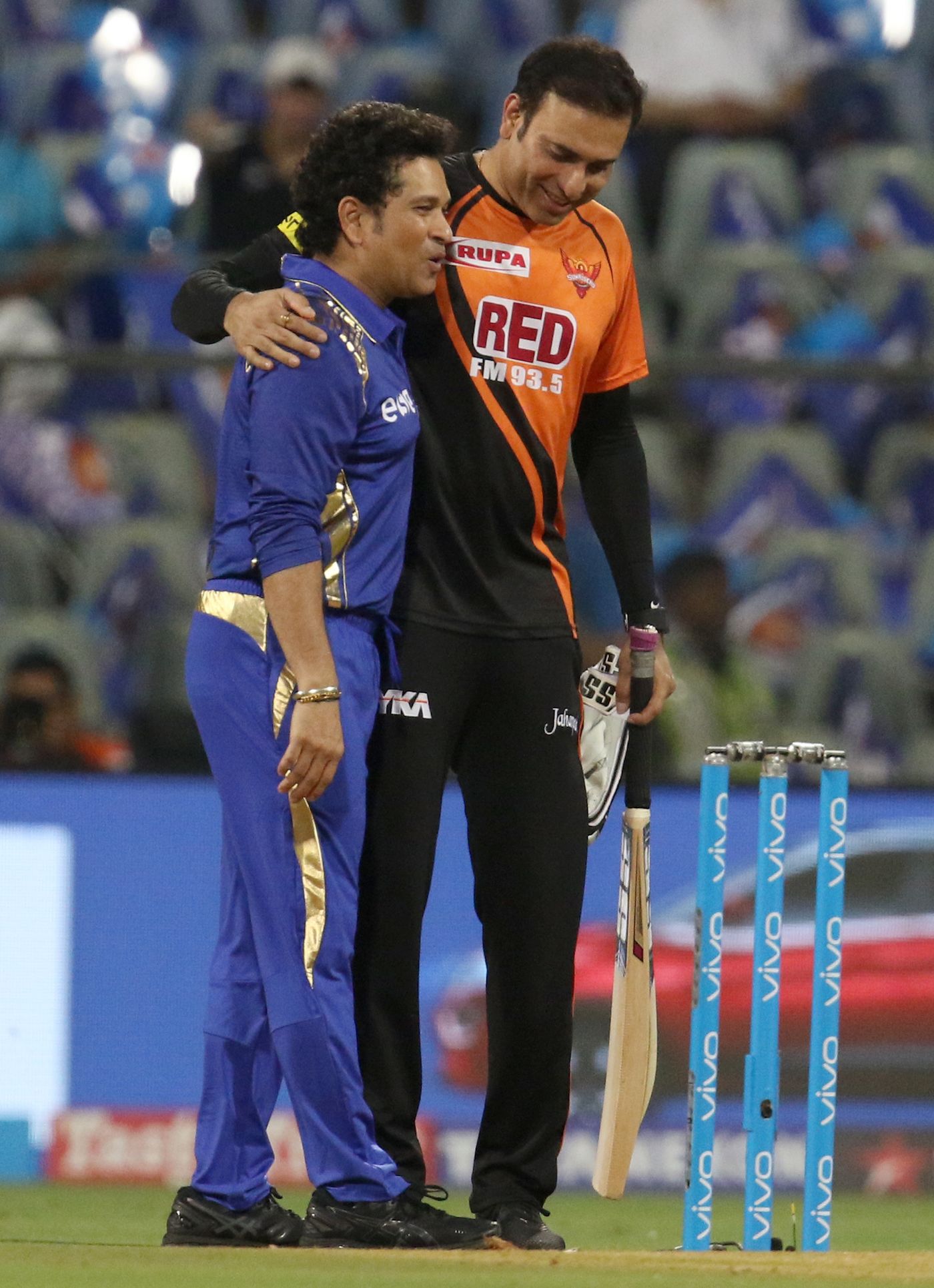 Former India Team-mates Sachin Tendulkar And VVS Laxman Catch Up ...