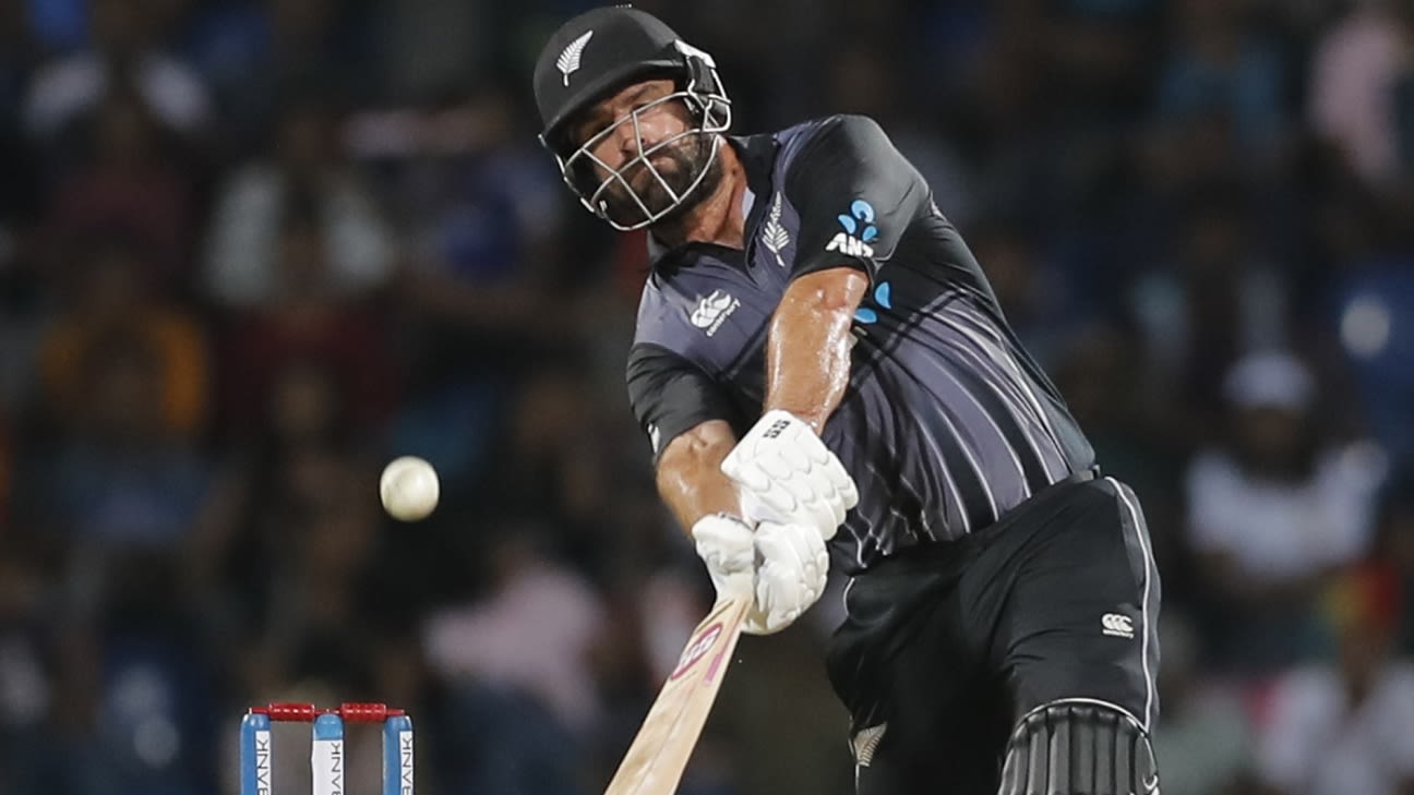 New Zealand beat Sri Lanka, New Zealand won by 5 wickets (with 3 balls ...