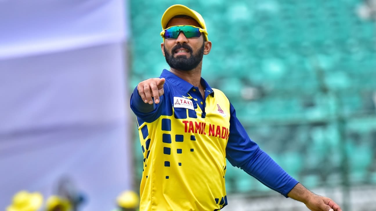 Syed Mushtaq Ali T20s - Ageless Dinesh Karthik 'extremely Proud' Of ...